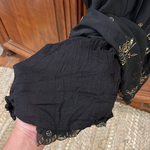 Urban Outfitters black boho mini dress - Picture 6 of 6